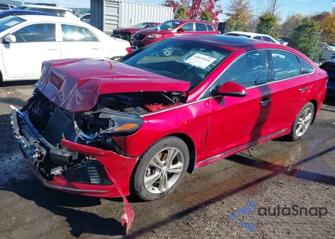 2019 Hyundai Sonata Sport из США, поврежденный, VIN 5NPE34AF2KH821727